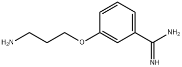 Benzenecarboximidamide, 3-(3-aminopropoxy)- (9CI) Structure