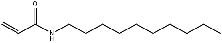 N-デシルプロペンアミド 化学構造式