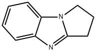 2,3-ジヒドロ-1H-ピロロ[1,2-a]ベンゾイミダゾール 化学構造式