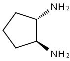 1,2-CYCLOPENTANEDIAMINE 化学構造式