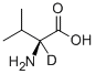 L‐バリン‐2‐D1 化学構造式