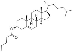 胆固醇正戊酸酯,7726-03-6,结构式