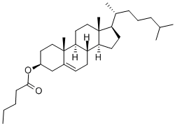 CHOLESTEROL N-VALERATE Struktur