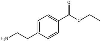 Benzoic acid, 4-(2-aMinoethyl)-, ethyl ester Structure