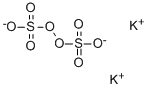 ペルオキソ二硫酸ジカリウム 化学構造式