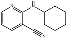 2-(Cyclohexylamino)nicotinonitrile Structure