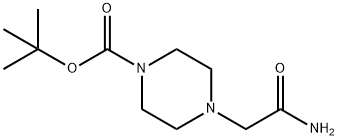 2-(4-BOC-哌嗪-1-基)-乙酰胺, 77278-70-7, 结构式