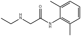 MONOETHYLGLYCINEXYLIDIDE Structure