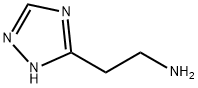 3-氨乙基-1H-[1,2,4]三唑, 7728-75-8, 结构式