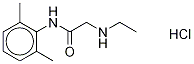 Nor Lidocaine Hydrochloride Struktur