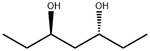 (3R,5R)-(-)-3,5-ヘプタンジオール, 99% 化学構造式