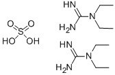 1,1-二乙基胍硫酸盐,77297-00-8,结构式