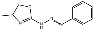 Benzaldehyde, (4,5-dihydro-4-methyl-2-oxazolyl)hydrazone (9CI) Structure