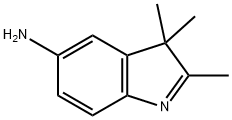 5-AMINO-2,3,3-TRIMETHYL-3H-INDOLE Structure