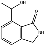 7-(1-hydroxyethyl)isoindolin-1-one Structure