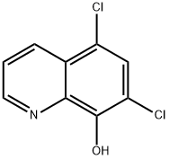 5,7-Dichloro-8-hydroxyquinoline Struktur