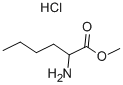 2-アミノヘキサン酸メチル塩酸塩 化学構造式