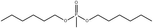 Methylphosphonic acid dihexyl ester Struktur