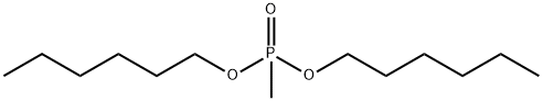 Methylphosphonic acid dihexyl ester Structure