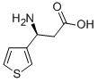 (S)-3-氨基-3-(噻吩-3-基)丙酸, 773050-73-0, 结构式