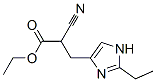 1H-Imidazole-4-propanoicacid,alpha-cyano-2-ethyl-,ethylester(9CI)|