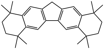 1,1,4,4,7,7,10,10-八甲基-2,3,4,7,8,9,10,12-八氢-1H-二苯并[B,H]芴, 77308-48-6, 结构式