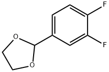 2-(3,4-二氟苯基)-1,3-二氧戊环,773101-62-5,结构式