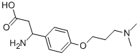 3-AMINO-3-[4-(3-DIMETHYLAMINO-PROPOXY)-PHENYL]-PROPIONIC ACID,773125-18-1,结构式