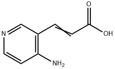 3-(4-AMINO-3-PYRIDYL)ACRYLIC ACID Structure