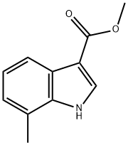 7-甲基-1H-吲哚-3-羧酸甲酯,773134-49-9,结构式