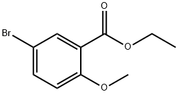 5-溴-2-甲氧基苯甲酸乙酯,773134-60-4,结构式