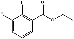 2,3-ジフルオロ安息香酸エチル 化学構造式