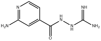 4-Pyridinecarboxylicacid,2-amino-,2-(aminoiminomethyl)hydrazide(9CI) 结构式