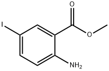 5-ヨードアントラニル酸 メチル 化学構造式