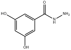 3,5-二羟基苯酰肼, 7732-32-3, 结构式