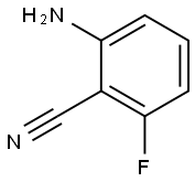 2-Amino-6-fluorobenzonitrile Structure