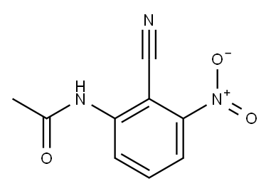N-(2-CYANO-3-NITROPHENYL)ACETAMIDE Structure