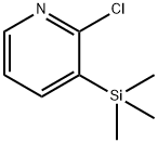 2-CHLORO-3-(TRIMETHYLSILYL)PYRIDINE Struktur