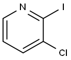 3-クロロ-2-ヨードピリジン 化学構造式