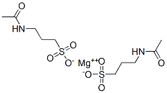 magnesium(2+) 3-(acetylamino)propanesulphonate Structure