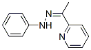 1-(2-ピリジル)エタノンフェニルヒドラゾン 化学構造式