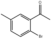 1-(2-bromo-5-methylphenyl)ethanone Struktur