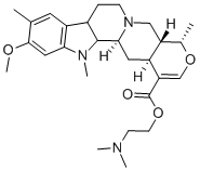 2-Dimethylaminoethyl-1,10-dimethyl-2,7-dihydrotetraphyllinate Structure