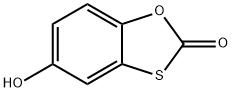 5-HYDROXY-1,3-BENZOXATHIOL-2-ONE Struktur