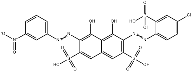 Chlorophosphonazo mN Structure