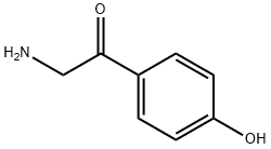 2-aMino-1-(4-hydroxyphenyl)ethanone hydrochloride 化学構造式