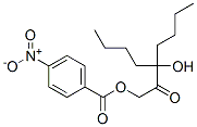 (3-butyl-3-hydroxy-2-oxo-heptyl) 4-nitrobenzoate Structure