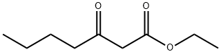 3-オキソヘプタン酸エチル 化学構造式