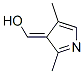 Methanol, (2,4-dimethyl-3H-pyrrol-3-ylidene)- (9CI) Structure