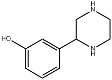 3-(2-哌嗪)苯酚, 773795-54-3, 结构式